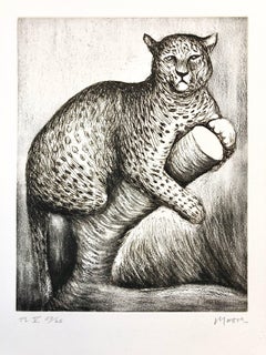 Henry Moore, "Leopard"