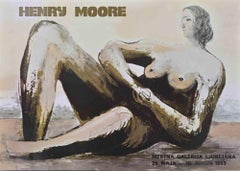 Henry Moore - Mestna Galerija Ljubljana - Photolithograph by Henry Moore - 1983