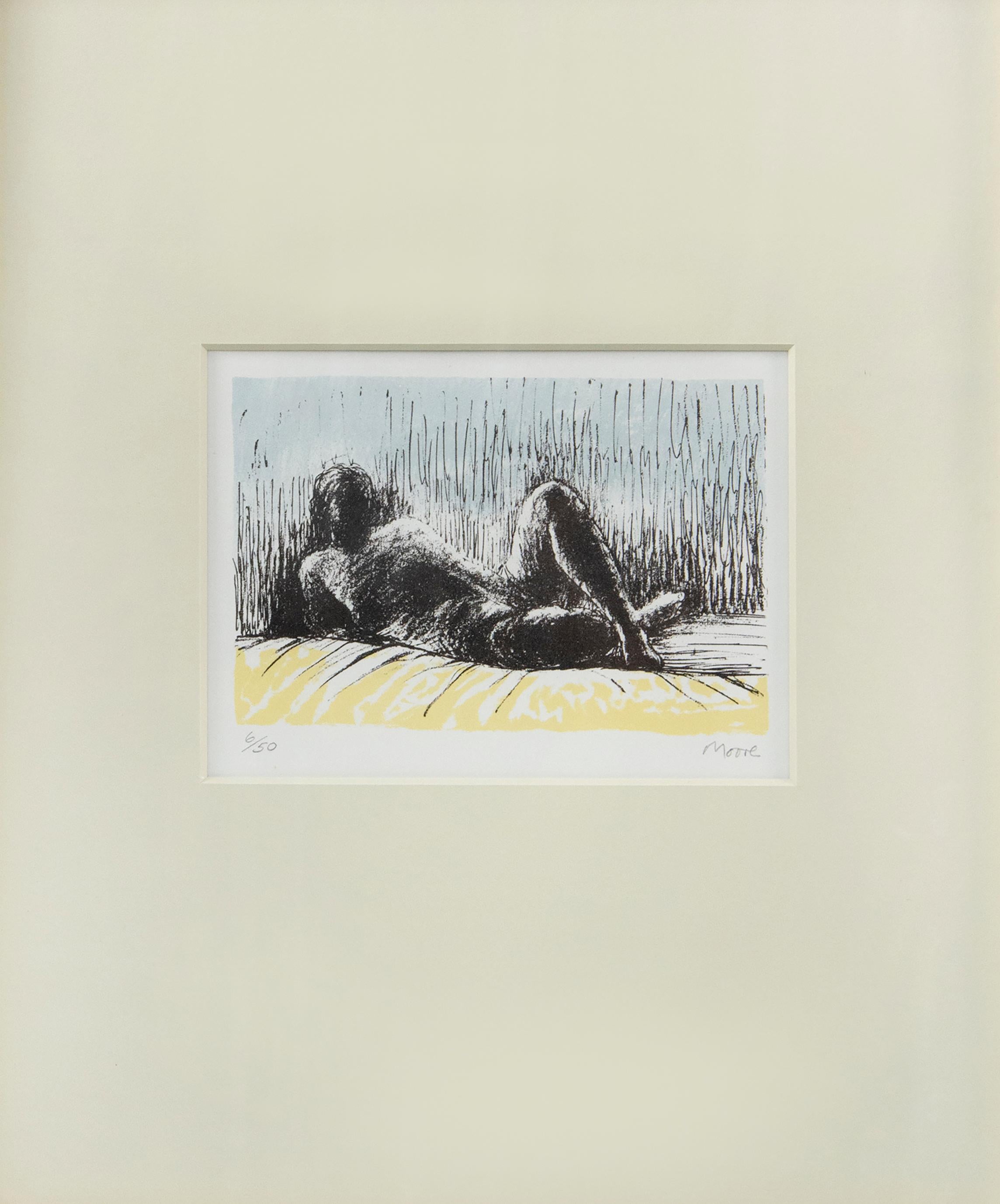 Nude - Print by Henry Moore