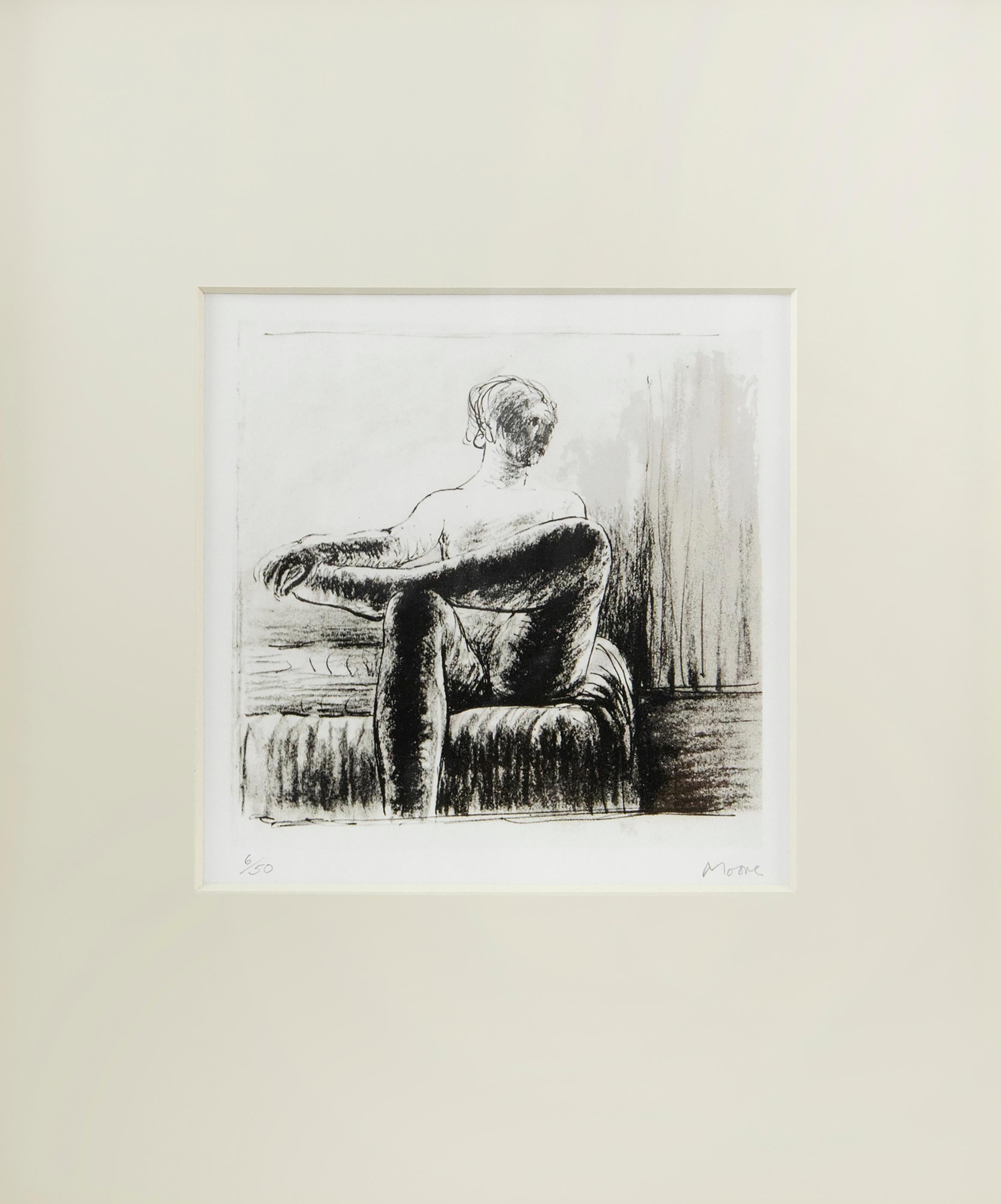 Nude - Print by Henry Moore
