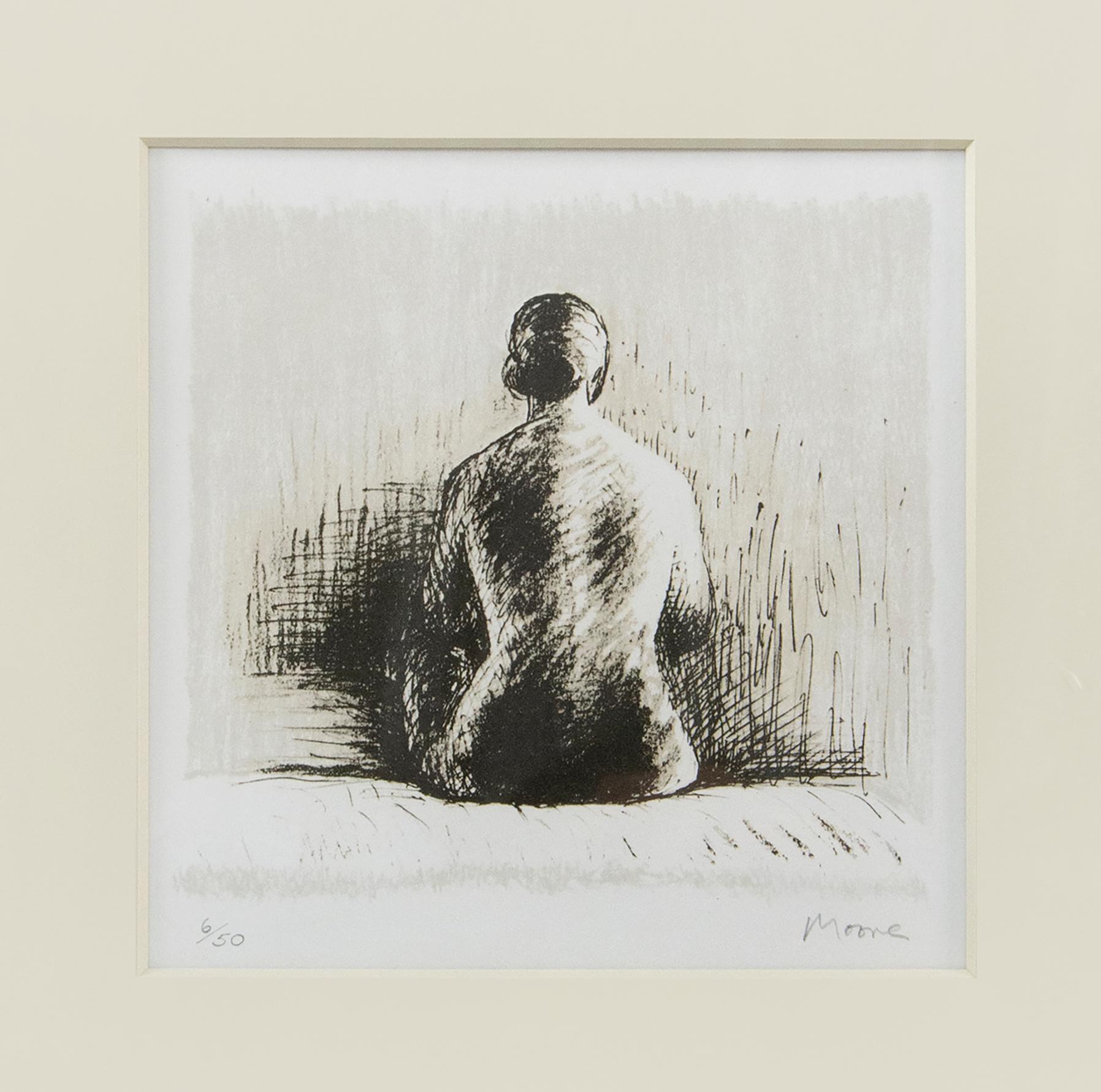 Lithograph in colours, 1974, signed in pencil and numbered from the edition of 50 (there were also ten artist's proof and ten hors commerce), published by Henry Moore, 41 x 34 cm. (16 x 13.4 in.) 