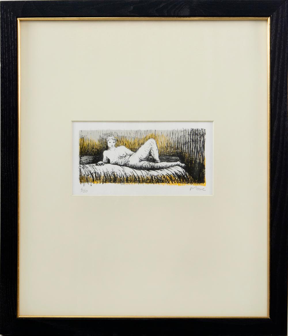 Nude - Print by Henry Moore