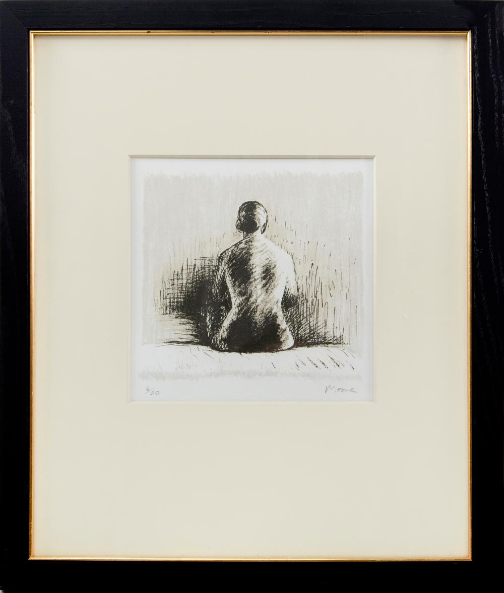 Nude - Print by Henry Moore