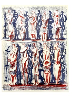 Henry Moore -  Original Lithograph