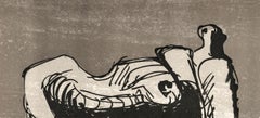 Henry Moore, Reclining Figure, from San Lazzaro et ses Amis, 1975