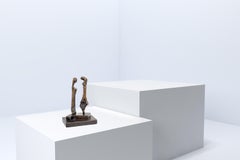 Henry Moore Two Standing Women 1983 Cast Bronze Sculpture Signed Edition of 9
