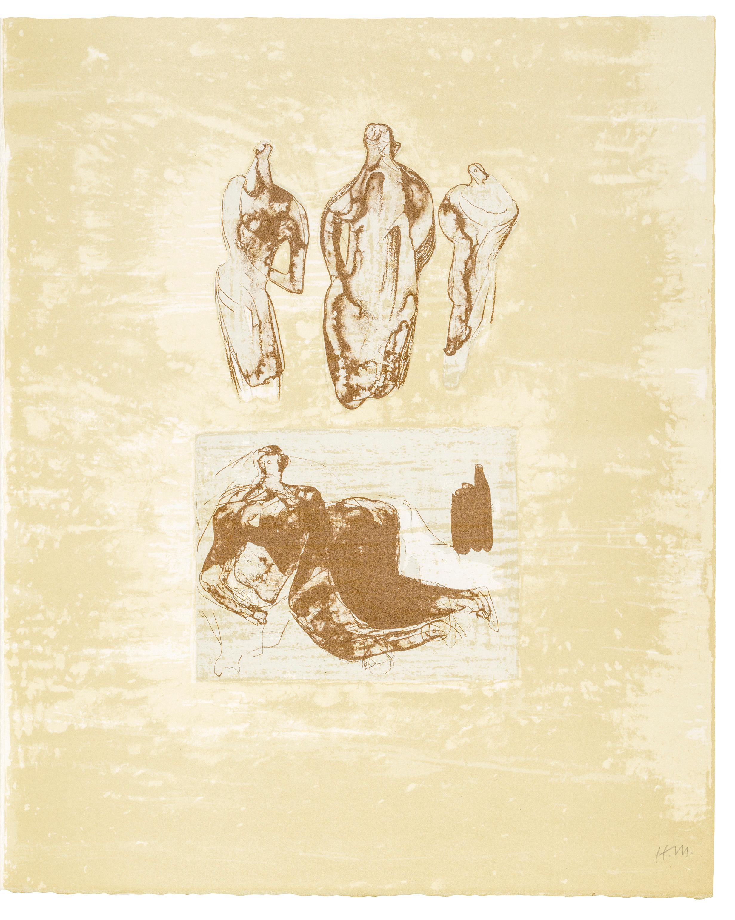 Ideas from a Sketchbook - Henry Moore, Lithograph, Prints, Contemporary Art