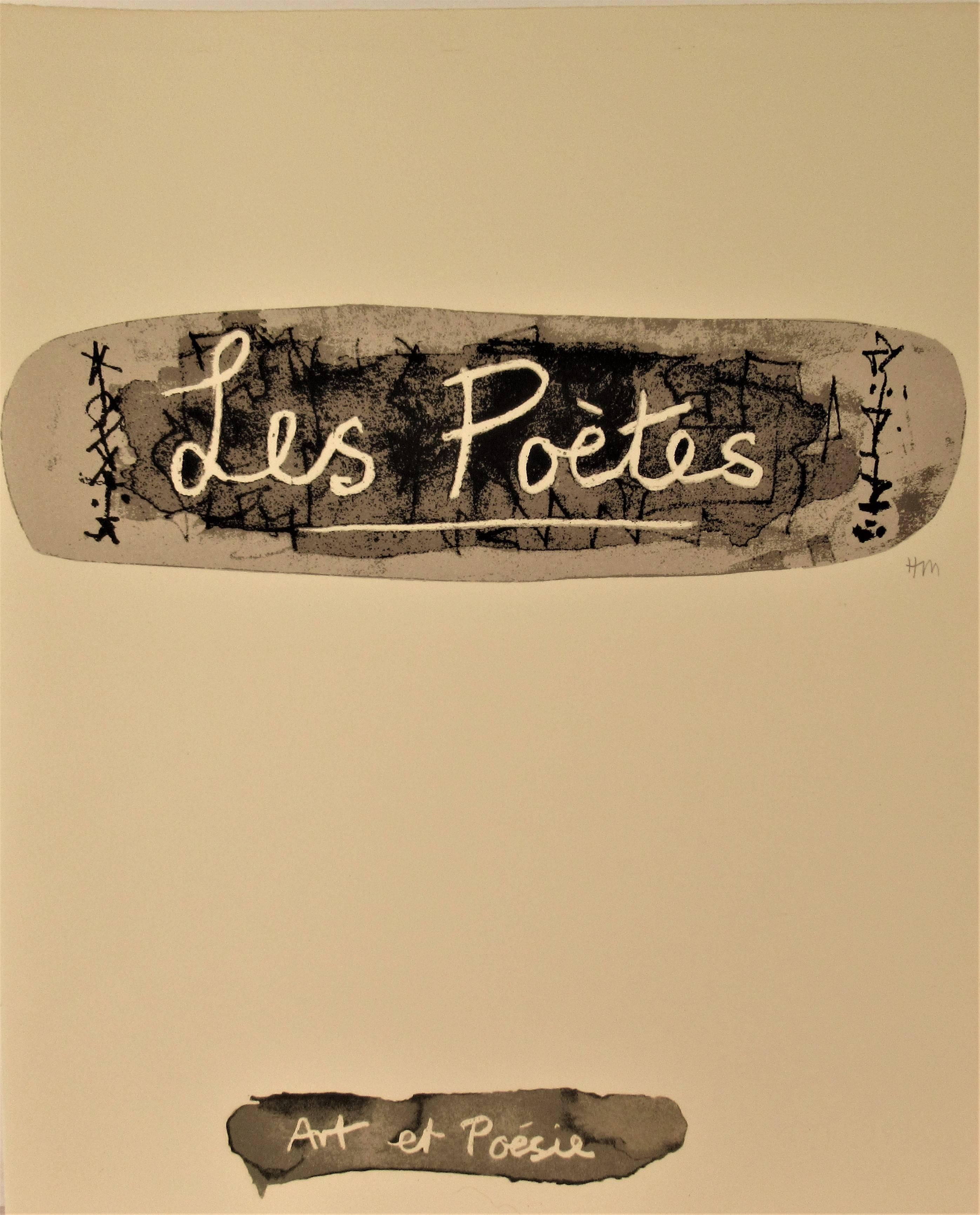 Les Poetes, La Poesie, Portada