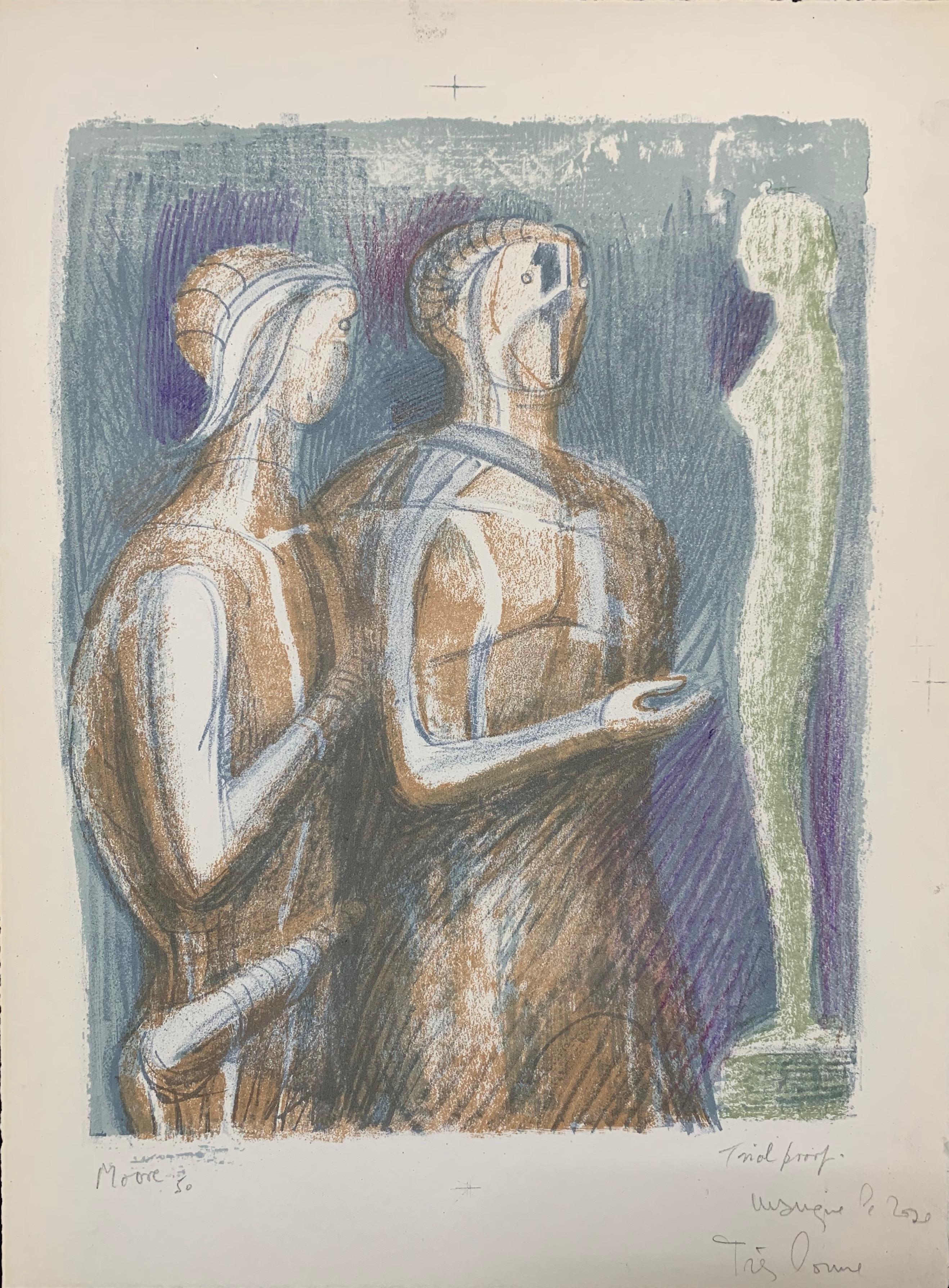 Henry Moore, Minerva, Prometheus and Pandora 1