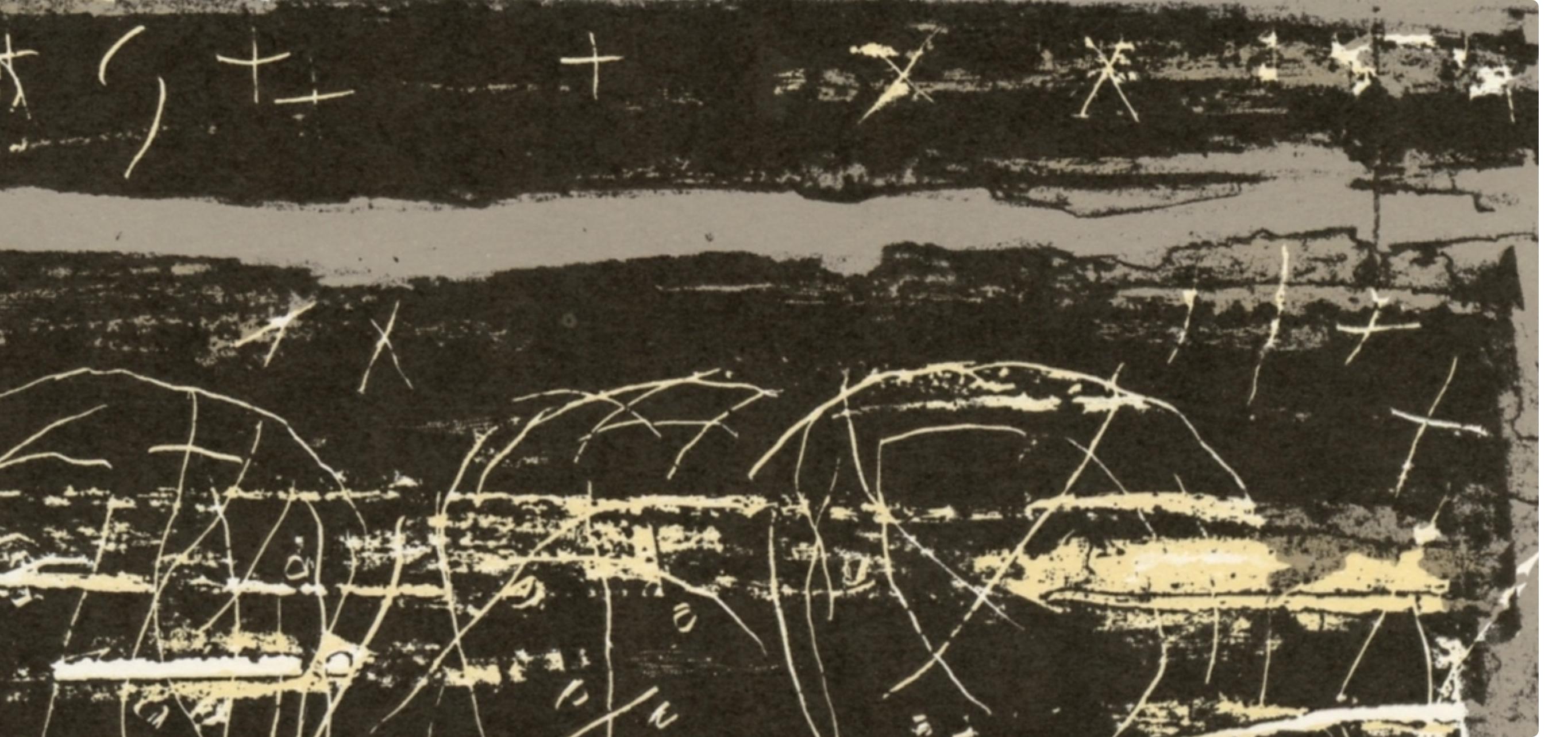 Moore, Composition, Ediciones Polígrafa, Redfern Gallery (after) - Black Figurative Print by Henry Moore