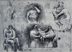 Moore, Drawing for Sculpture (Les dessins d'Henry Moore (d'après)