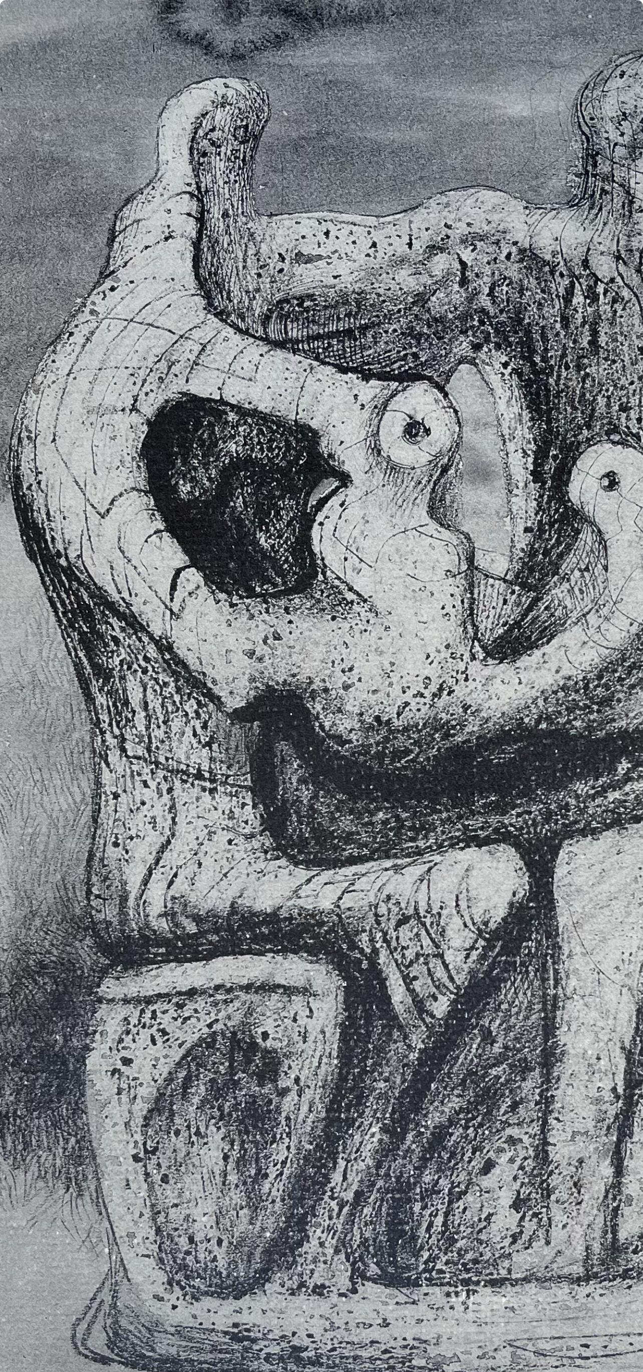 Moore, Family Group, The Drawings of Henry Moore (after) For Sale 1