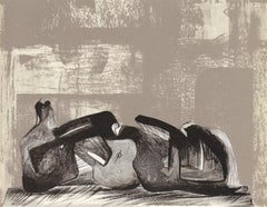Moore, Figure couchée, décor intérieur I (Cramer 458), XXe Siècle (d'après)