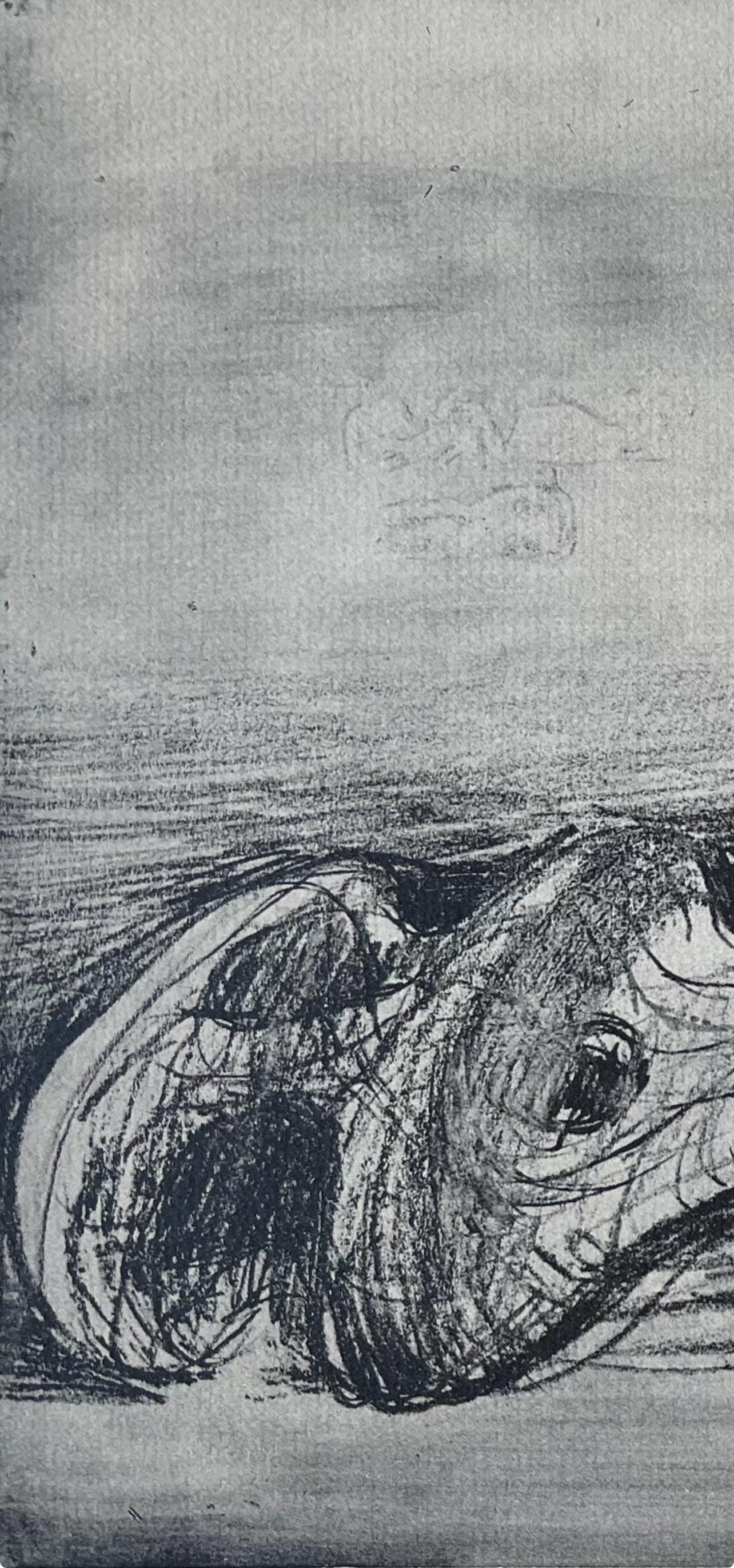 Moore, Figure allongée, The Drawings of Henry Moore (d'après) en vente 5