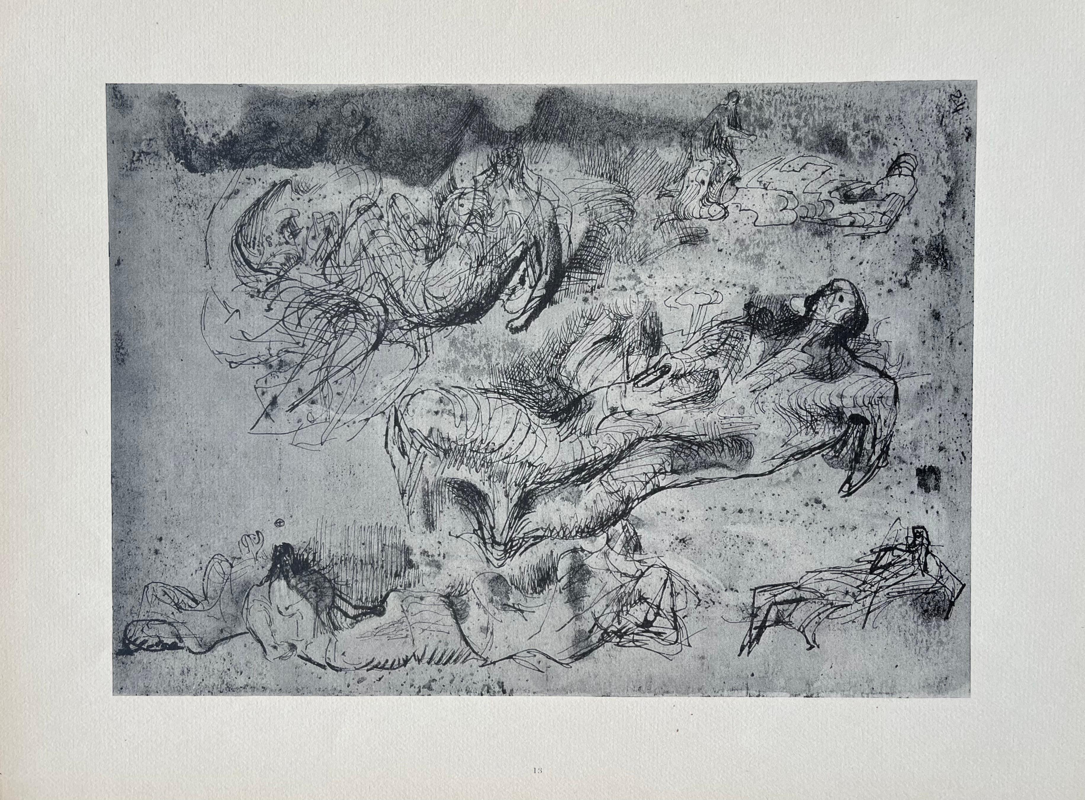Moore, Sketches for Sculpture, The Drawings of Henry Moore (d'après) en vente 10