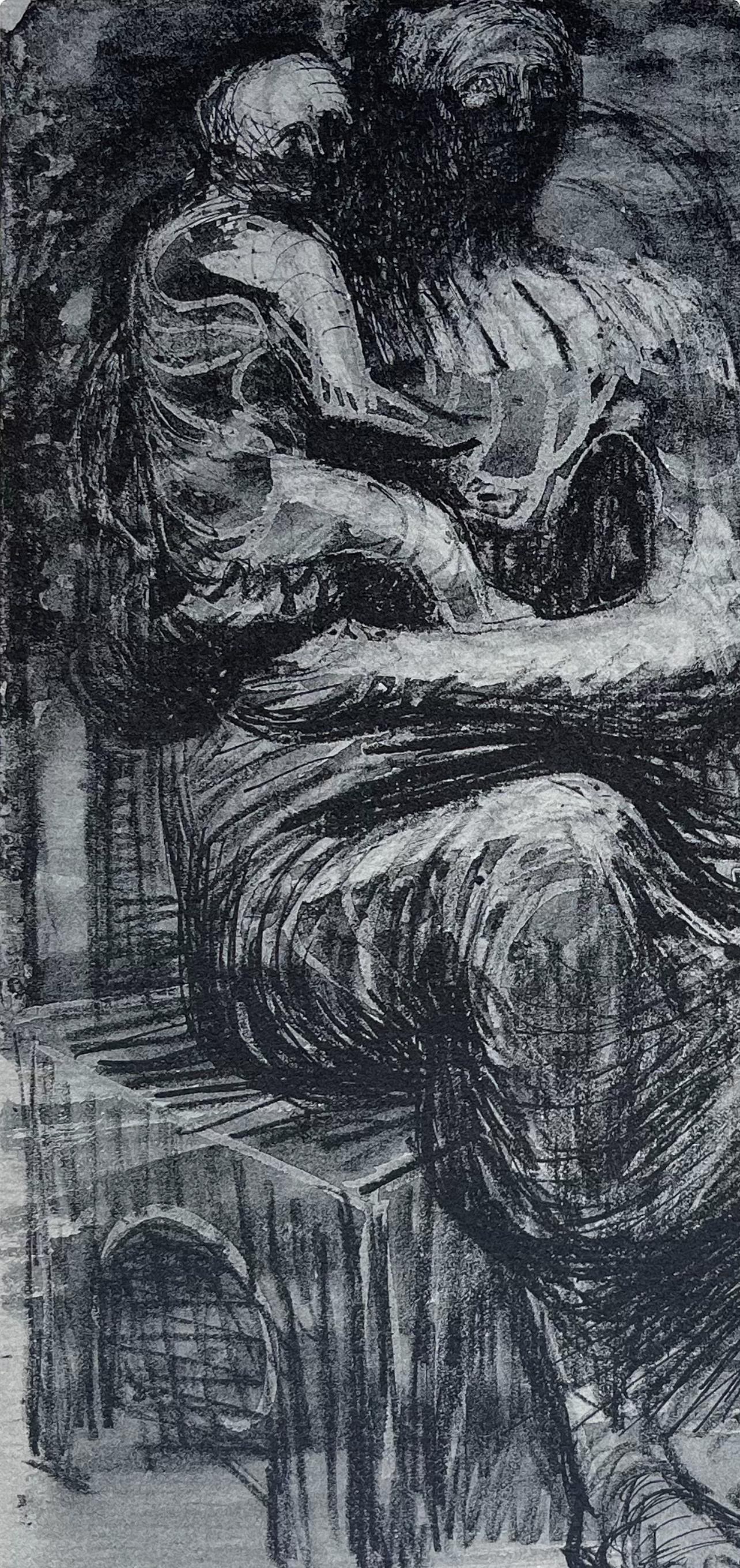 Moore, Study for Northampton Madonna, The Drawings of Henry Moore (after) For Sale 1
