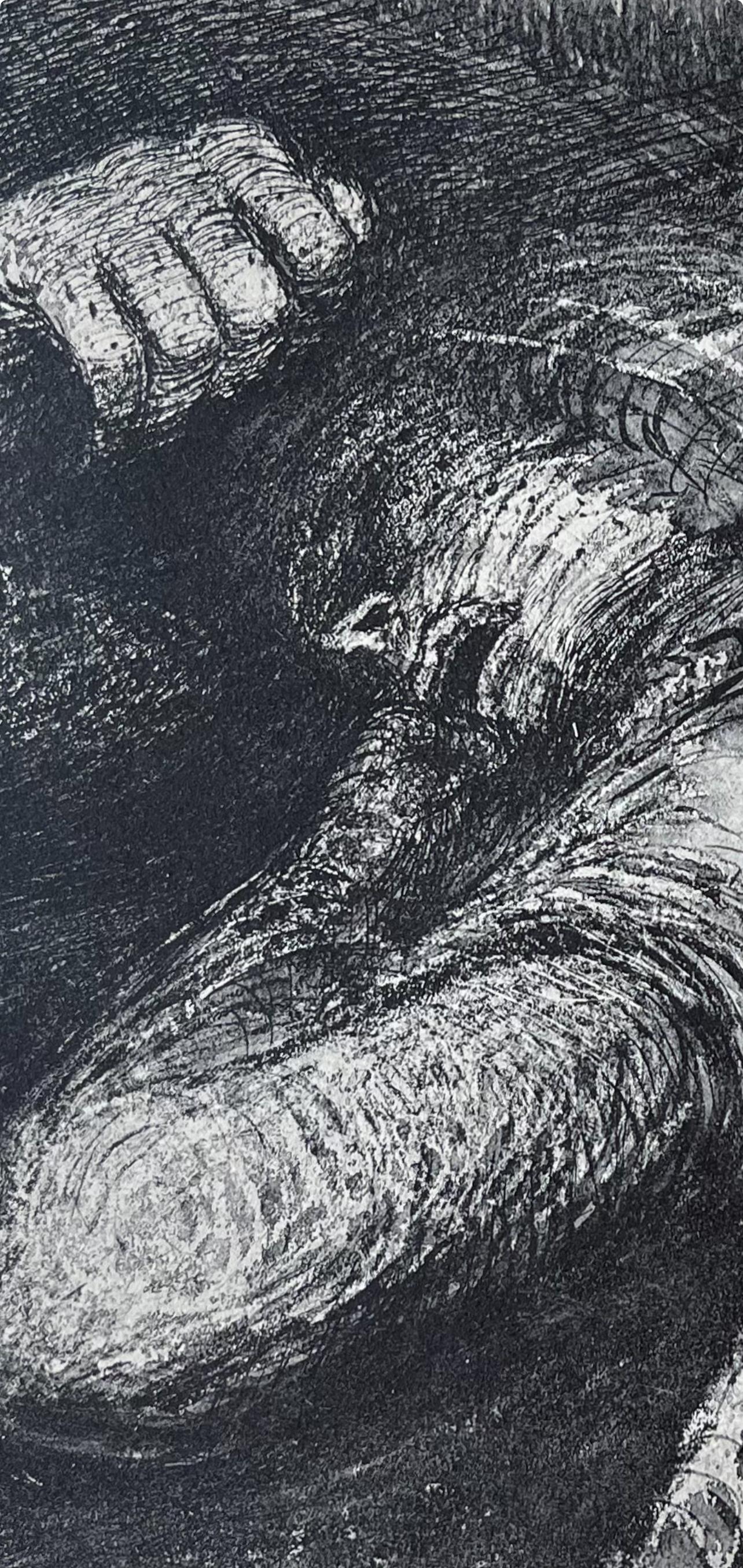 Moore, Two Sleeping Shelterers (detail), The Drawings of Henry Moore (after) For Sale 1