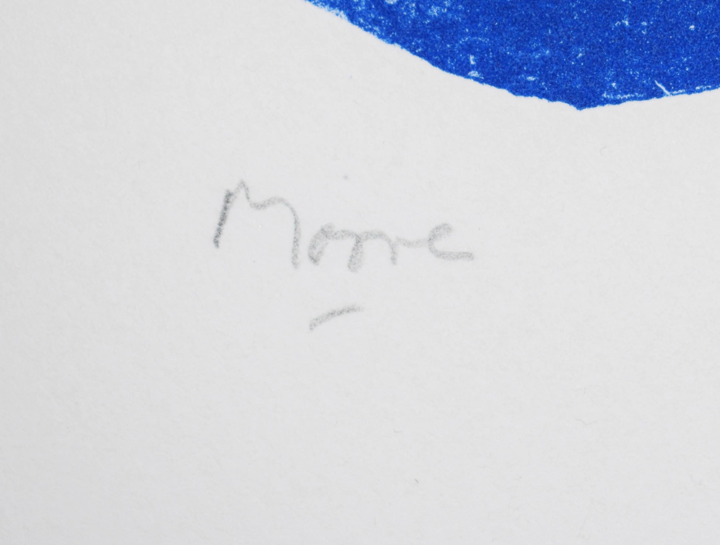 Madre e bambino, da: Shelter Sketchbook (Italiano) - Maternità British Art - Print Moderno di Henry Moore