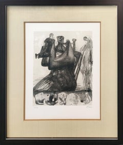 MOTHER AND CHILD WITH BORDER DESIGN