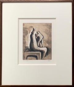 Vintage Plate XIV Mother & Child (C. 684)