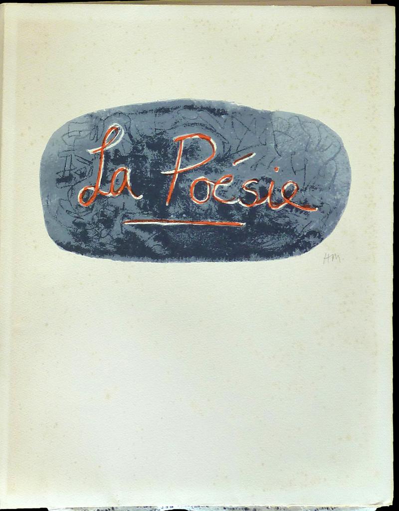 Poesia, da: Poesia  La Poésie - Frontespizio Arte Britannica - Print di Henry Moore