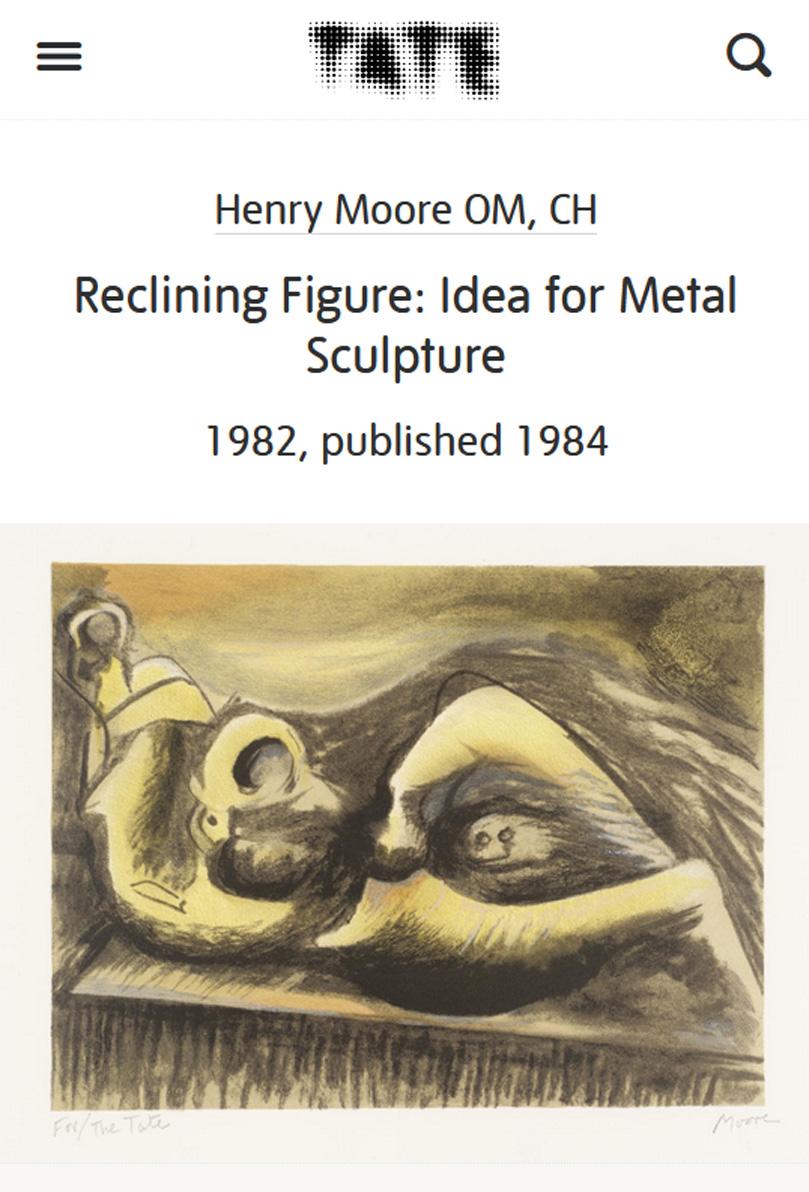 Reclining Figure Idea for Metal Sculpture For Sale 1