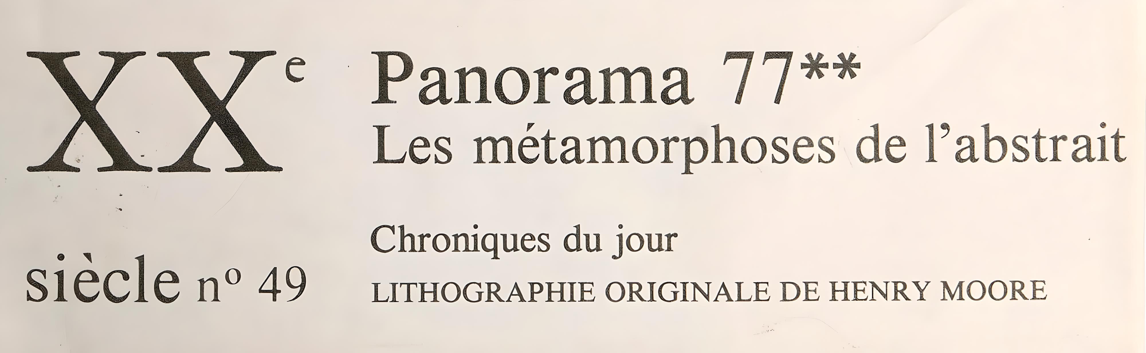 Lithograph on vélin paper. Paper Size: 9.65 x 12.4 inches. Inscription: Unsigned and unnumbered, as issued. Catalogue raisonné references: Moore, Henry, et al. Henry Moore, Catalogue of Graphic Work. Gérald Cramer, 1986, illustration 458. Notes: