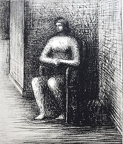 Seated Figure VI, Alcove Corner, from: Seated Figures, 1974/76