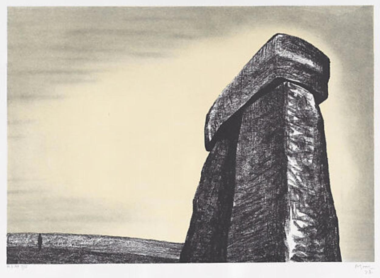 
Henry Moore started printmaking in 1931. In 1958 began to create lithographs with Curwen Press and contined this successful partnership to his death. Many of his etchings were published by the Swiss art dealer and publisher, Gerard Cramer, whom he