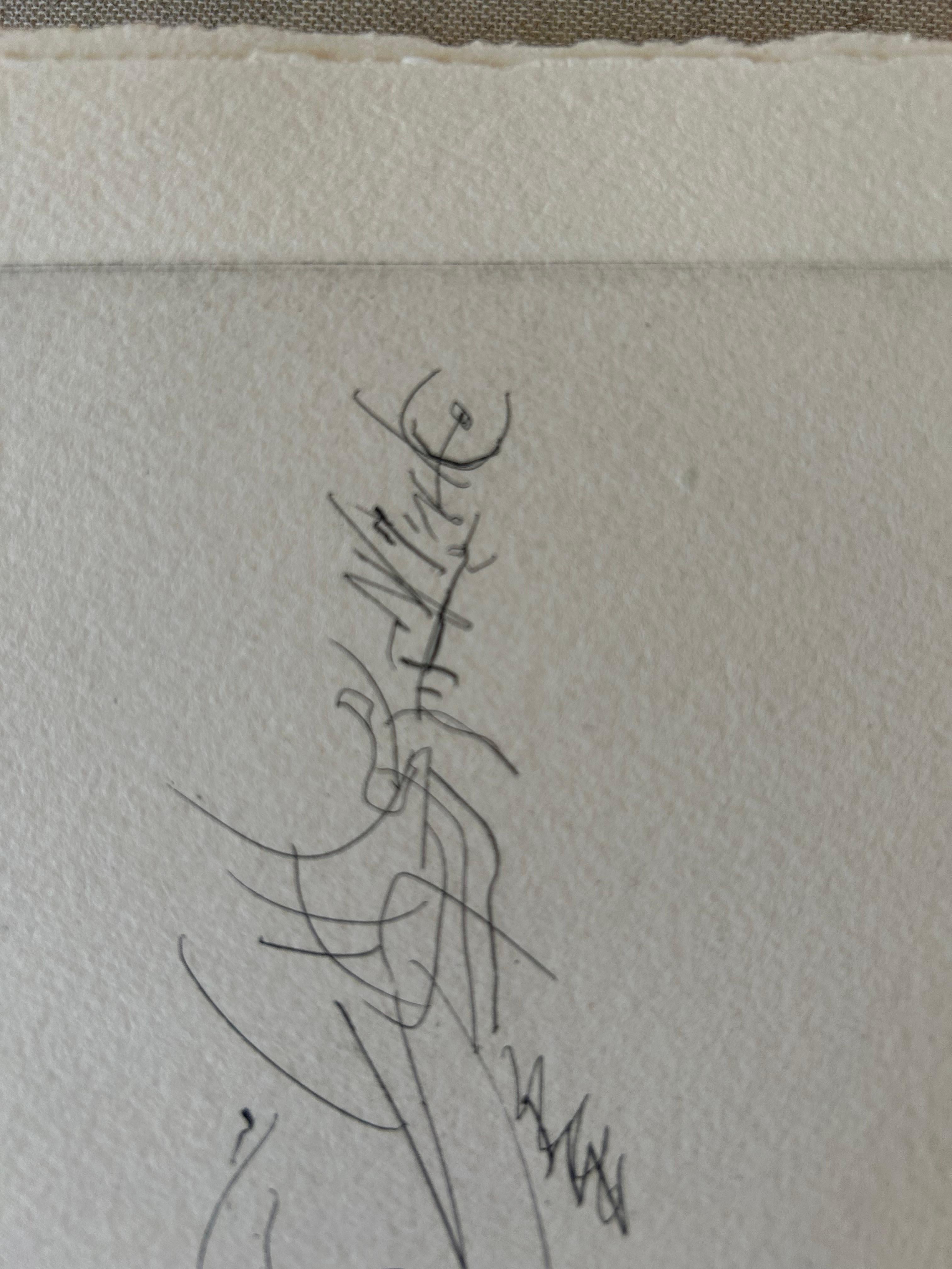 Untitled (Two Standing Figures) from Paroles Peintres IV For Sale 2