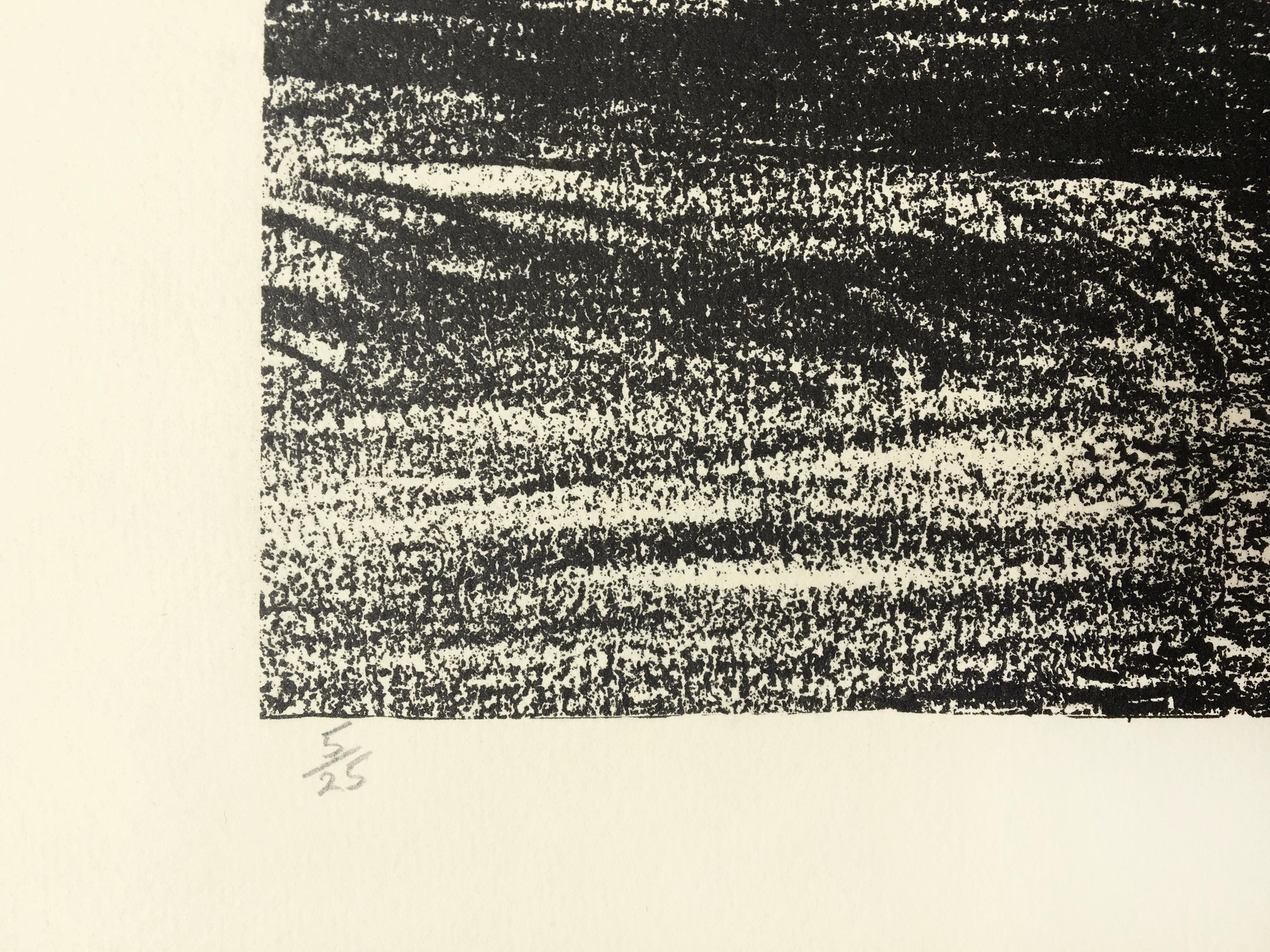 Windswept Landscape Henry Moore drawing of Scottish landscape for W.H. Auden  For Sale 2