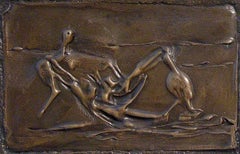 3/4 Mother & Child and Reclining Figure, 1977