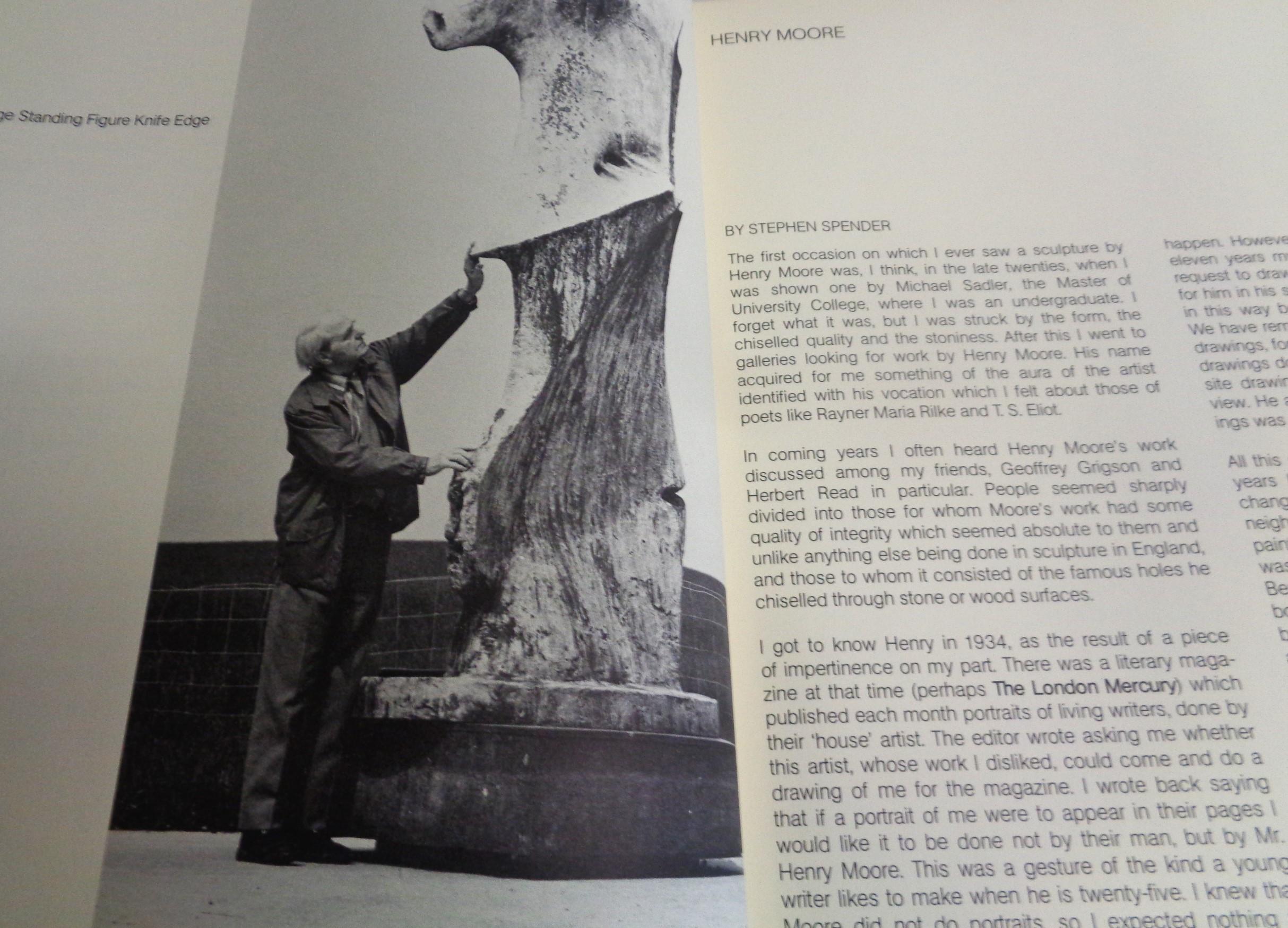 Le sculture di Henry Moore nel paesaggio - 1978 Clarkson N. Potter - 1a edizione in vendita 4