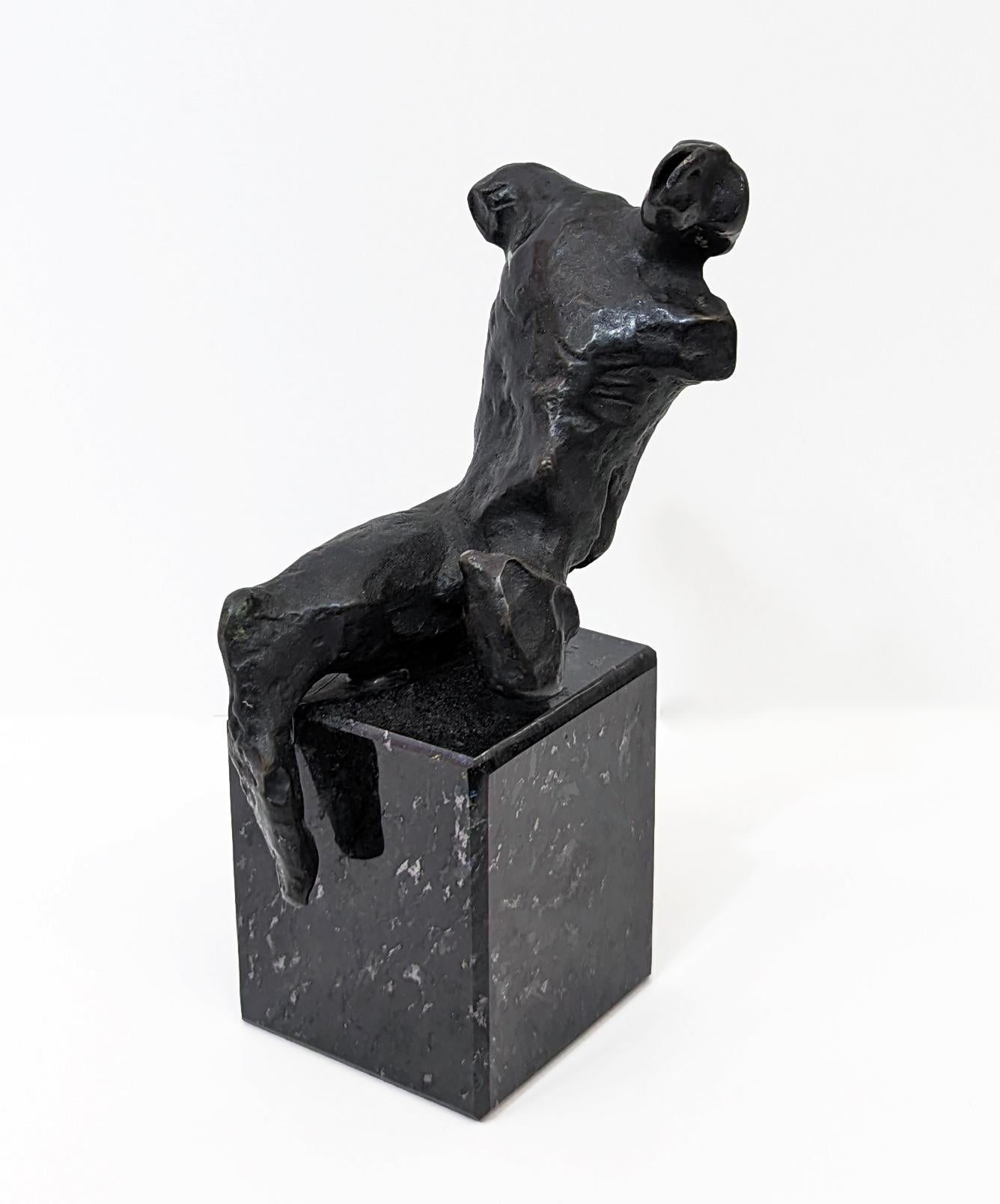 MAQUETTE FOR WARRIOR WITHOUT SHIELD - Sculpture by Henry Moore