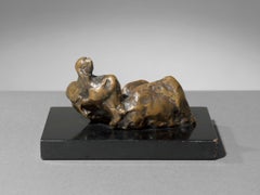 Reclining Figure - 20th Century, Bronze, Sculpture by Henry Moore