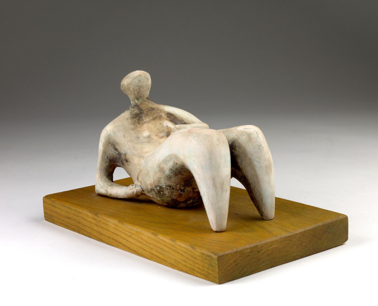 Henry Moore Nude Sculpture - Reclining Nude