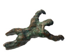 The Swimmer, Bronze Casted Sculpture, 20th Century, English School