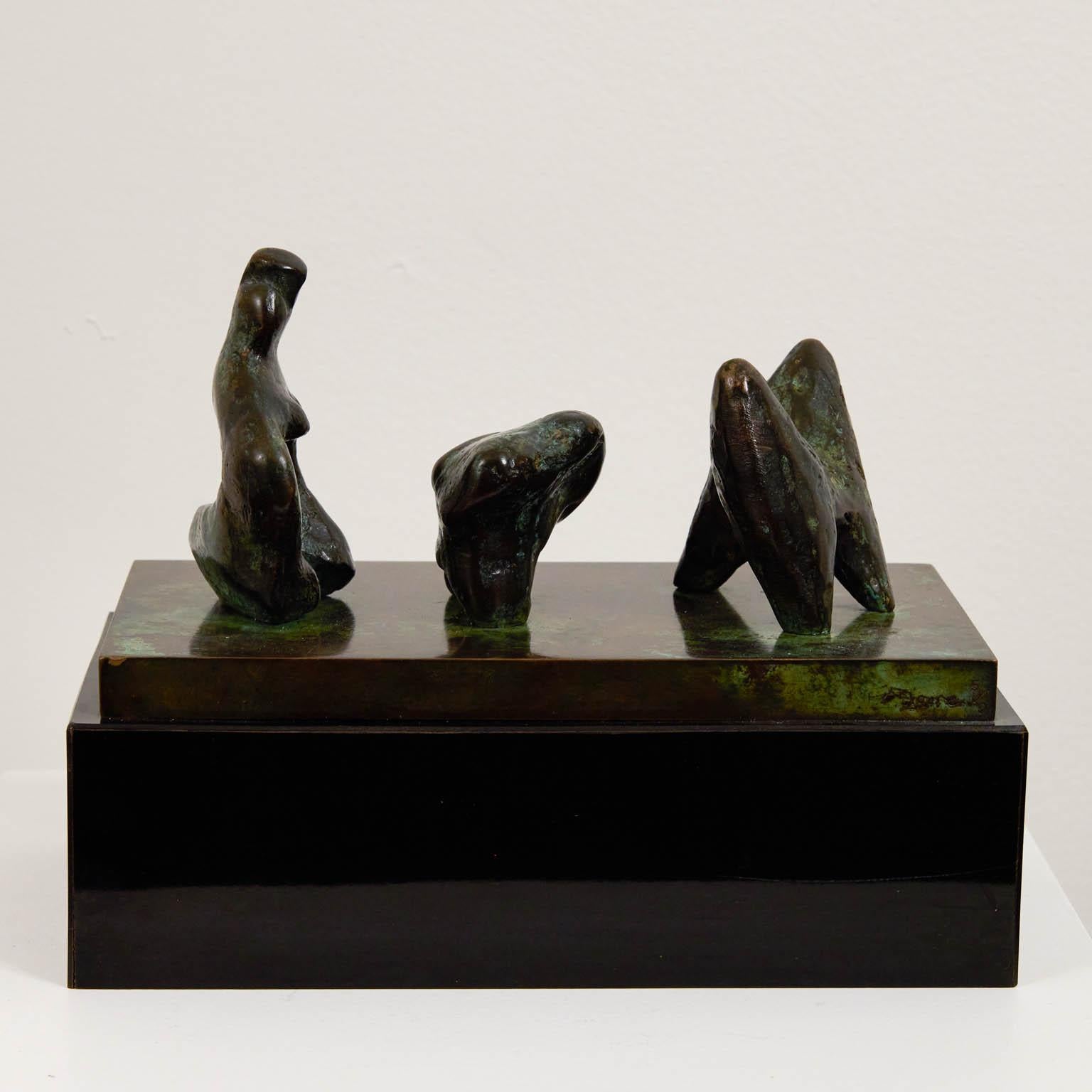 Henry Moore (1898-1986) is one of the most revered and influential British artists of the 20th century. While he worked in a number of different media and styles, Moore is best known for his revolutionary work in bronze sculpture.

Moore had a long