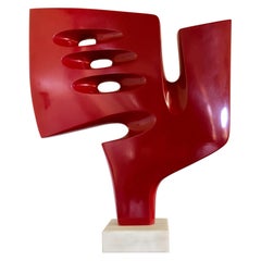 Henry Moretti Lacquered Honduran Mahogany Sculpture