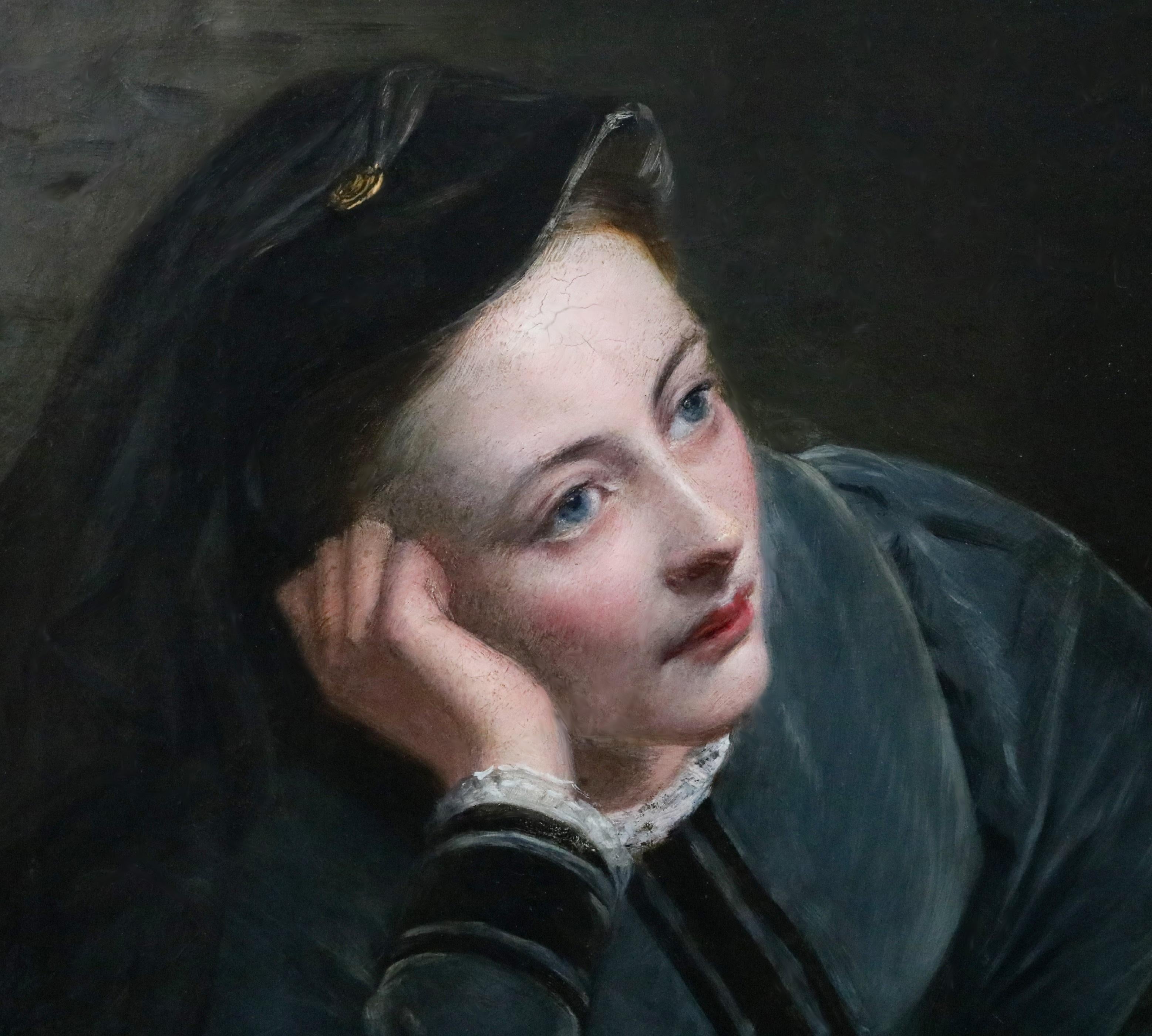 Mary Queen of Scots - 19th Century Royal Academy Oil Painting Royal Portrait 5