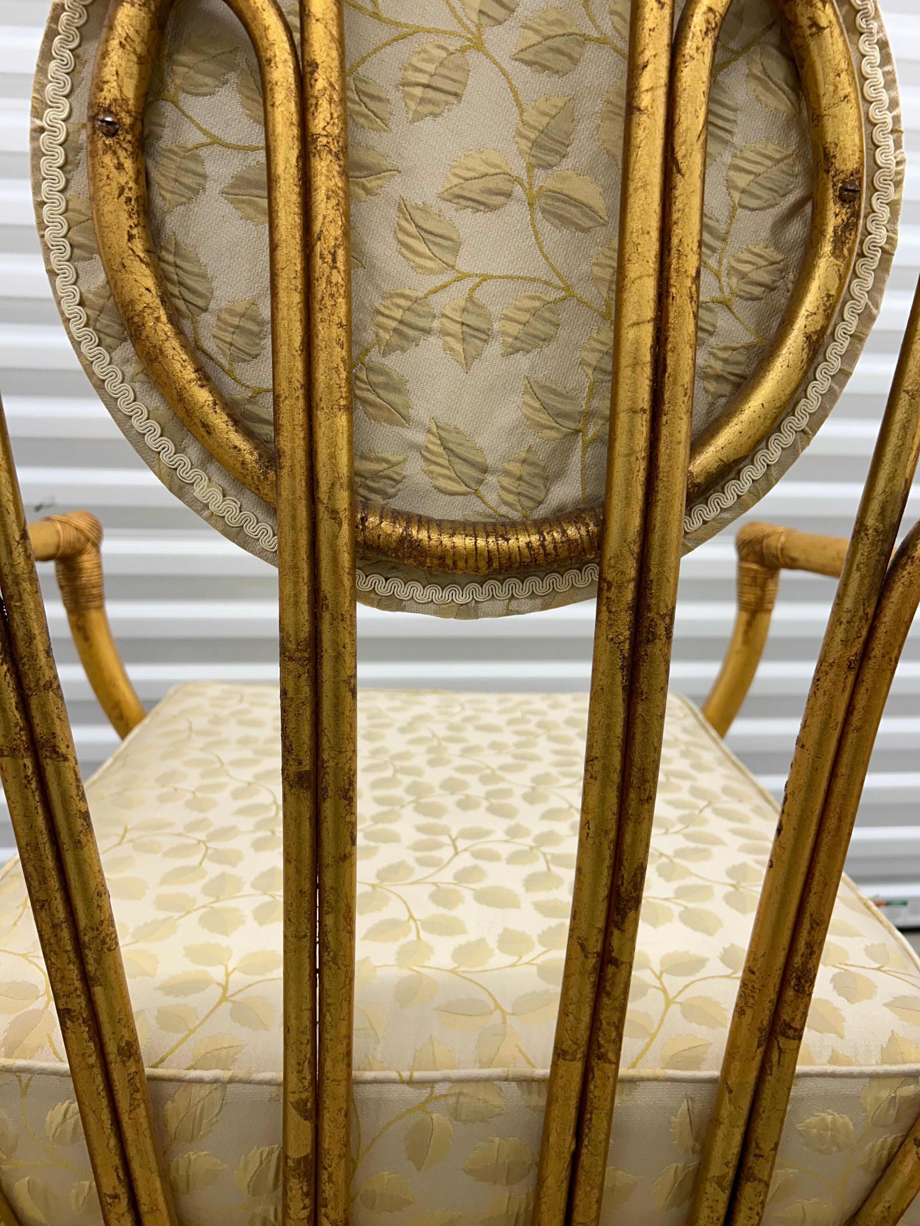 Henry Olko for Willow and Reed 1970s.. bamboo throne chair For Sale 3