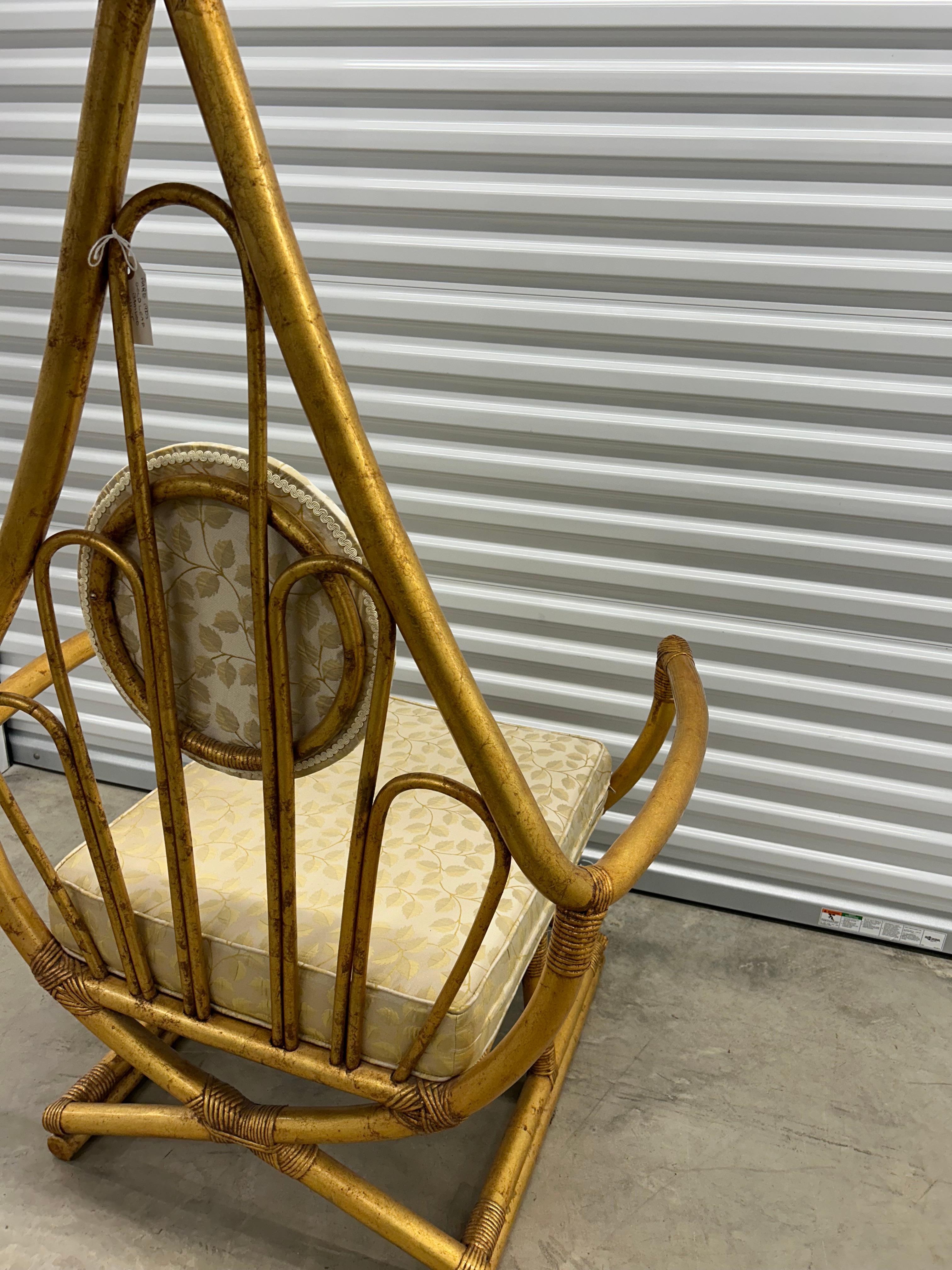 Late 20th Century Henry Olko for Willow and Reed 1970s.. bamboo throne chair For Sale