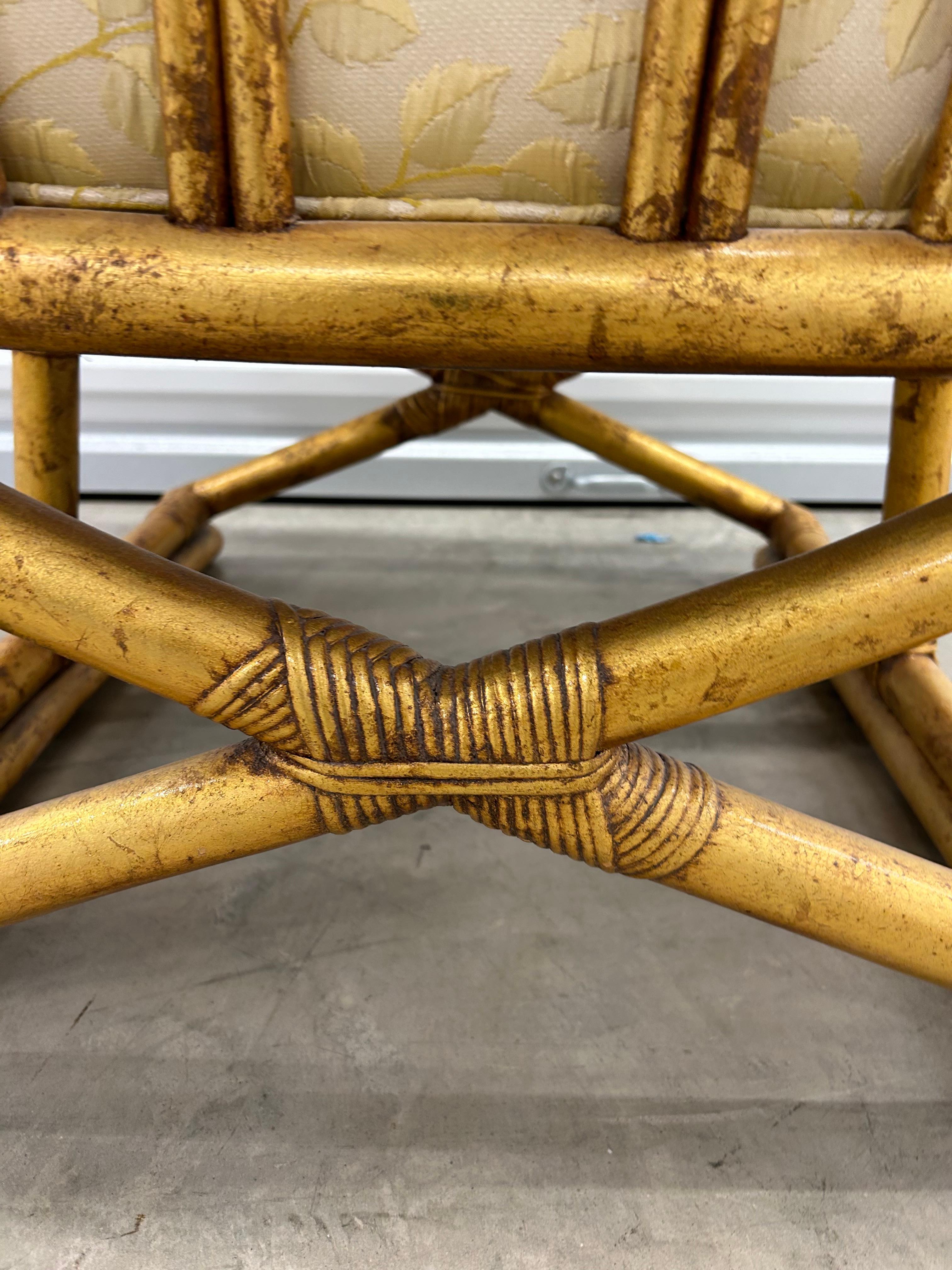 Bamboo Henry Olko for Willow and Reed 1970s.. bamboo throne chair For Sale