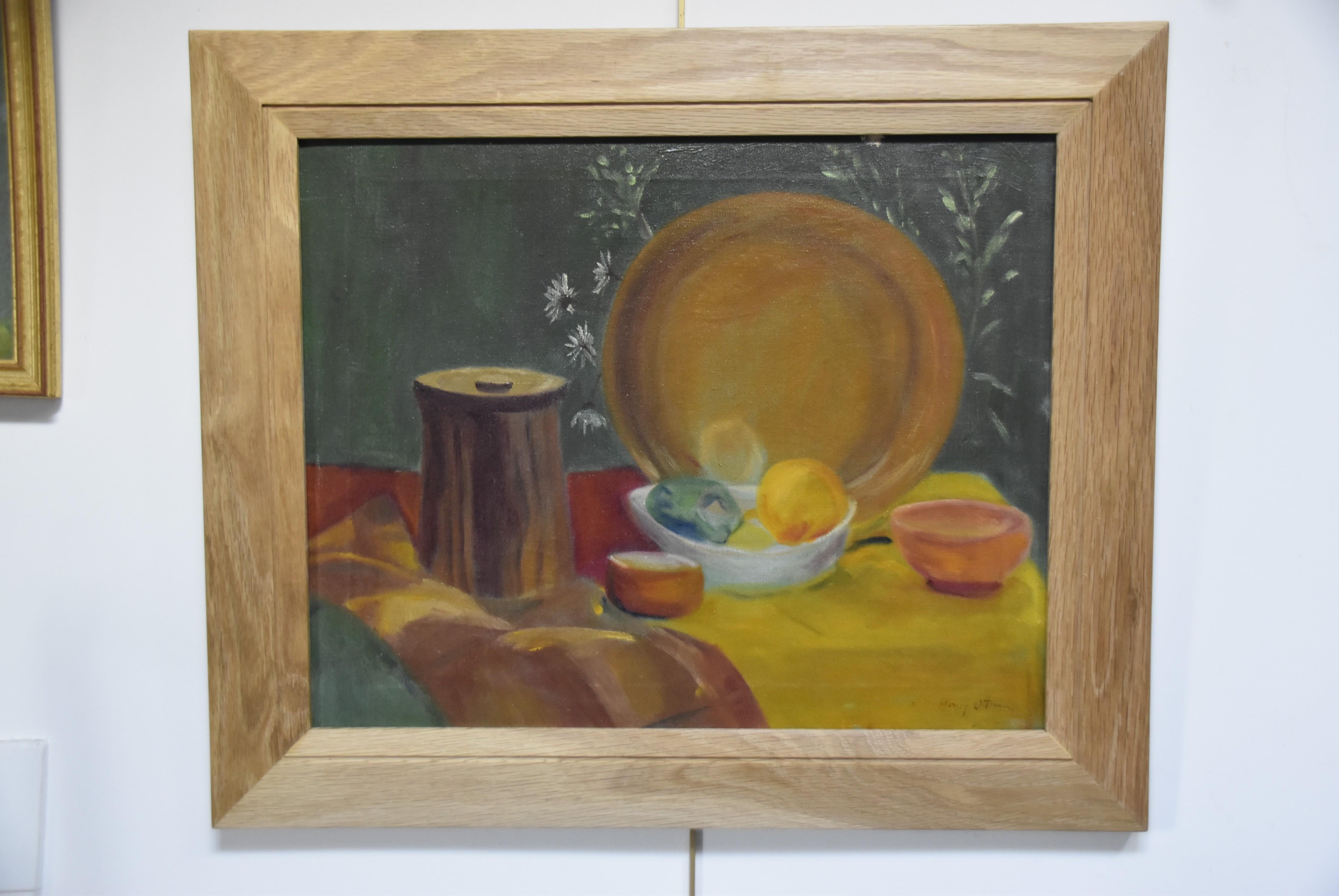Henry Ottmann (1877-1927)  A Still life, oil on canvas signed For Sale 2