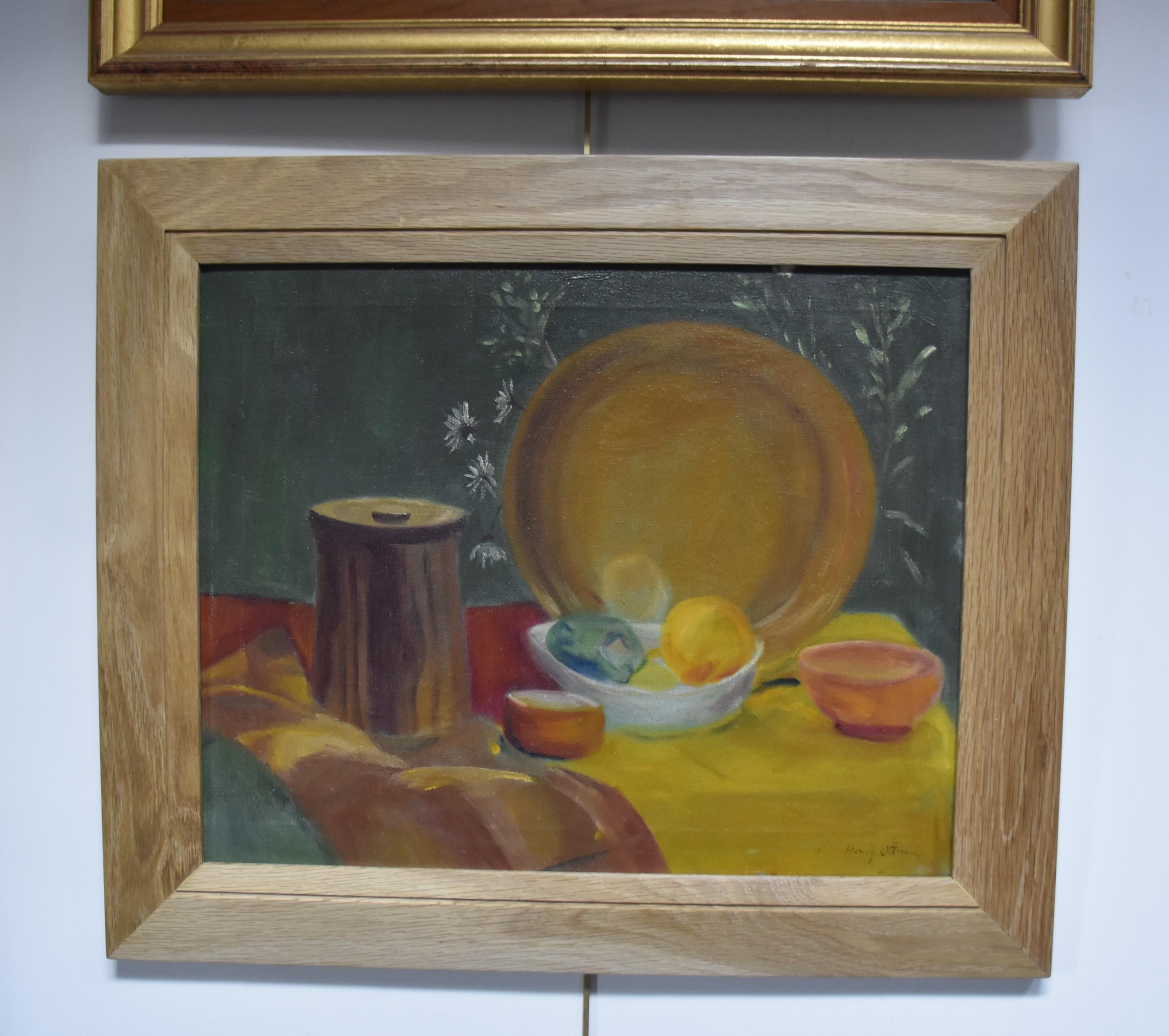Henry Ottmann (1877-1927)  A Still life, oil on canvas signed For Sale 4