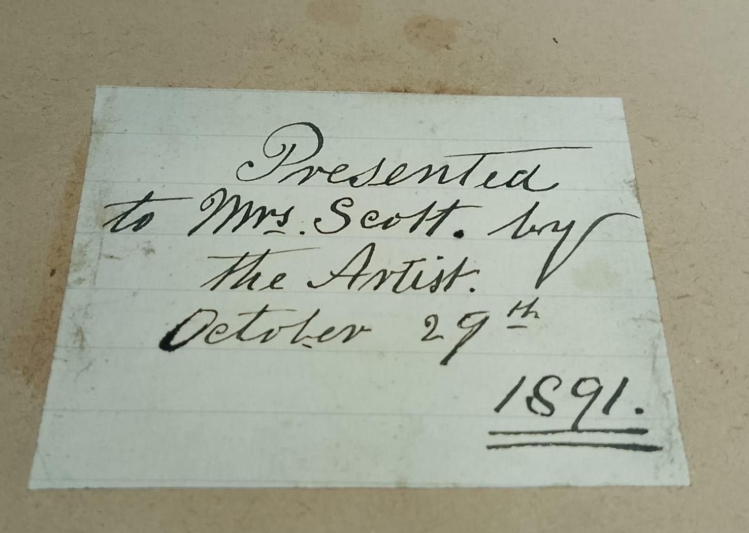 Henry P. Gill – Signed Pair of Oil Paintings with Provenance and Dated 1891 For Sale 2