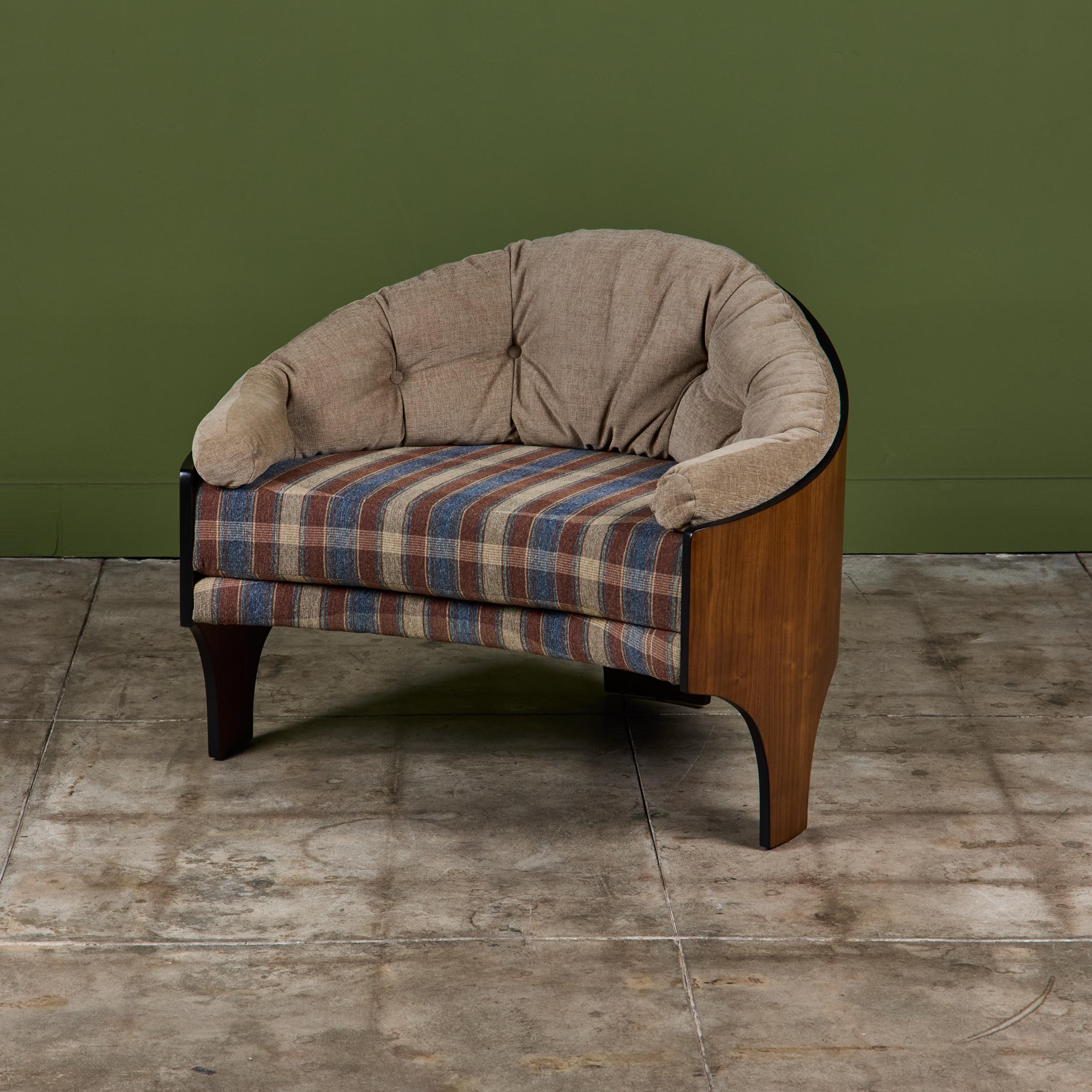 Henry P. Glass 'Intimate Island' Lounge Chair für Richbilt Furniture im Angebot 4