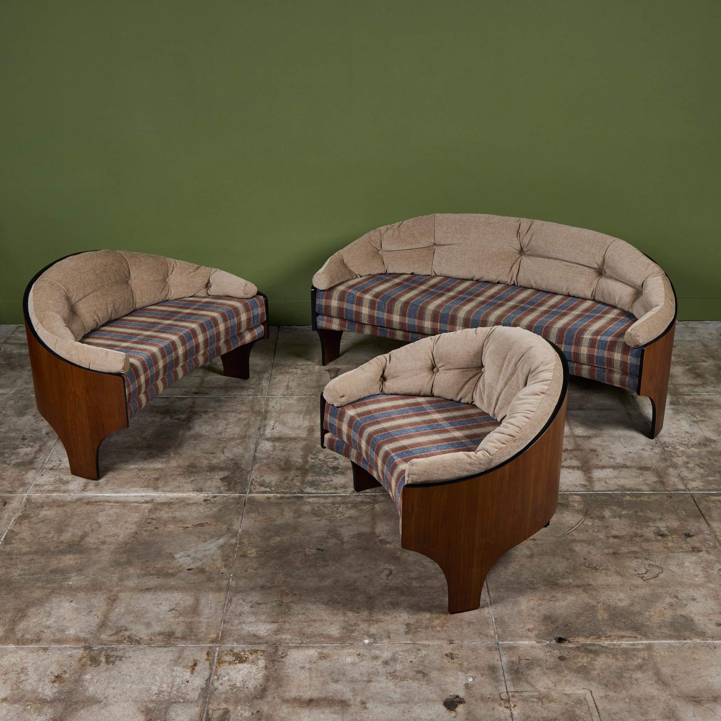 Henry P. Glass 'Intimate Island' Lounge Chair für Richbilt Furniture im Angebot 11