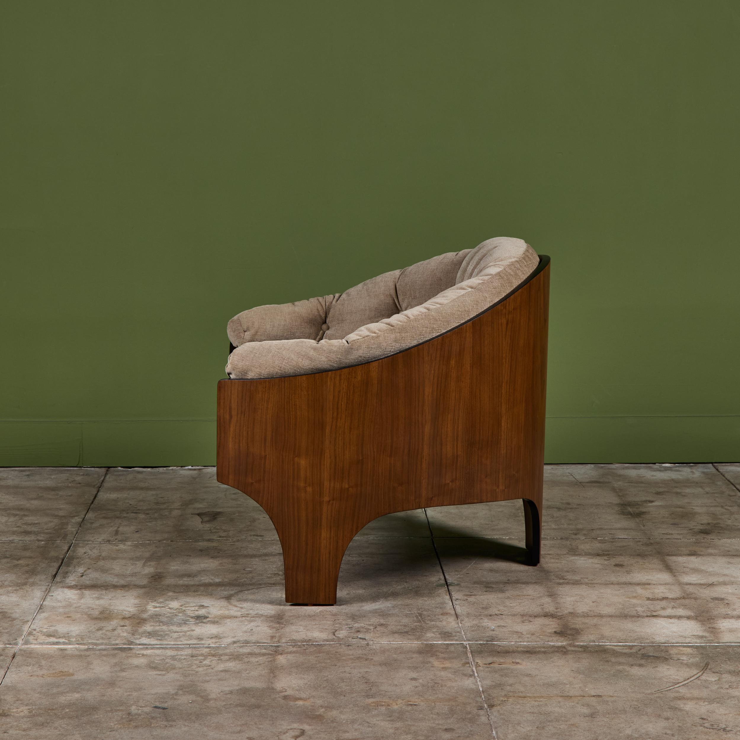 Henry P. Glass 'Intimate Island' Lounge Chair für Richbilt Furniture im Angebot 2