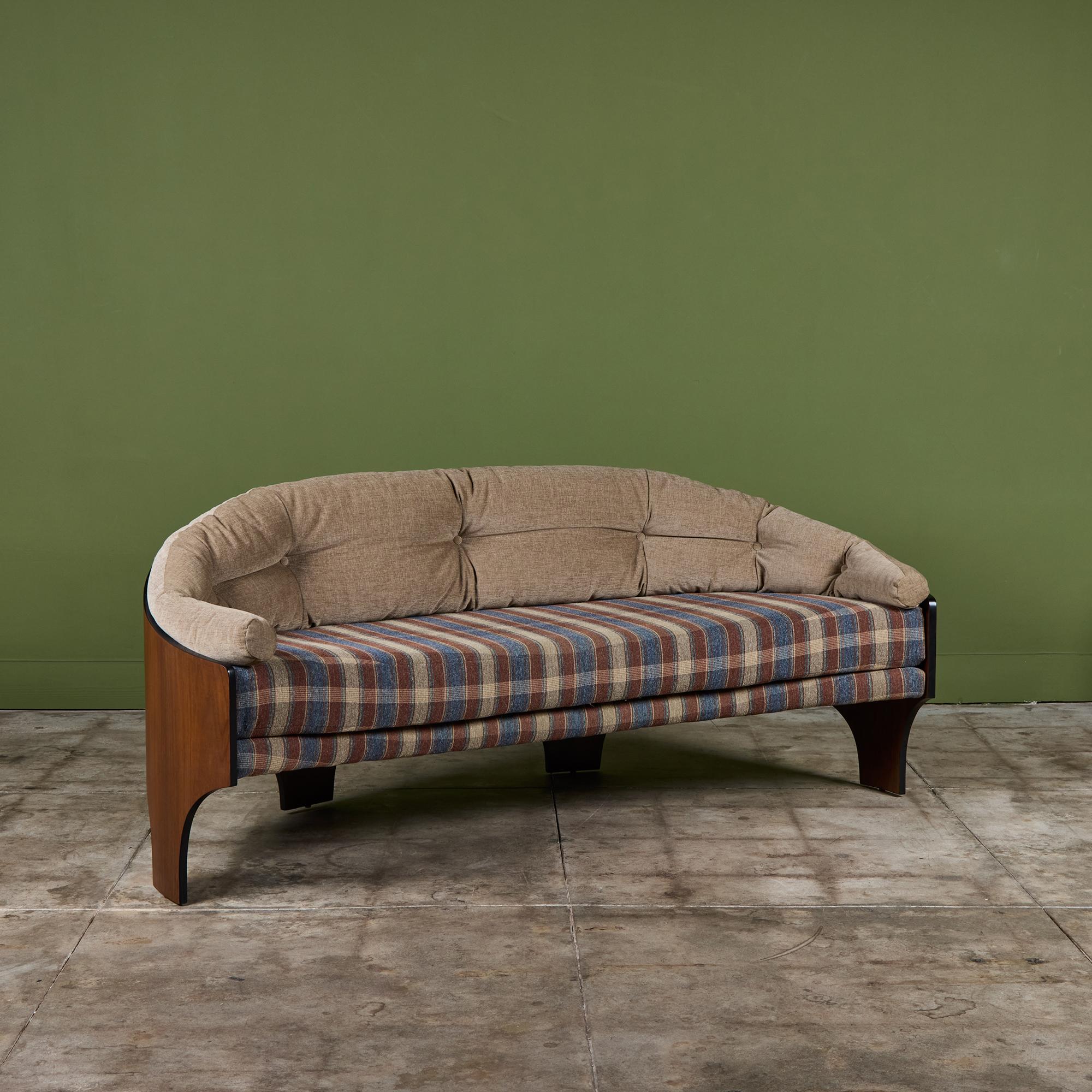 Mid-Century moderno Divano 'Intimate Island' di Henry P. Glass per Richbilt Furniture in vendita